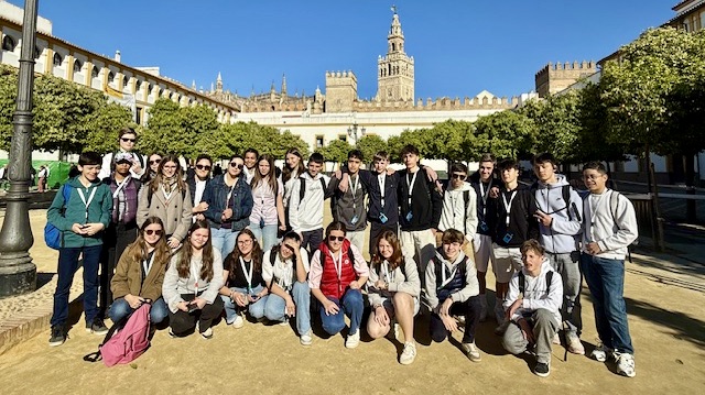 Des élèves de 3e en Espagne